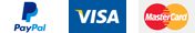 Passerelles de paiement (Paypal, Visa, Mastercard)
